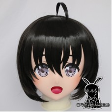 (RB314)Customize Full Head Quality Handmade Female/Girl Resin Japanese Anime Cartoon Character Kig Cosplay Kigurumi Mask